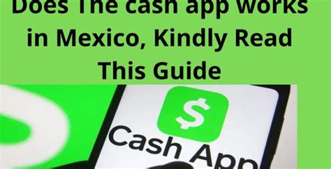 Cash App Works In Mexico